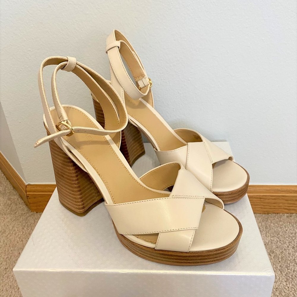 MICHAEL by Michael Kors Fallon Sandal Light Cream NWOT